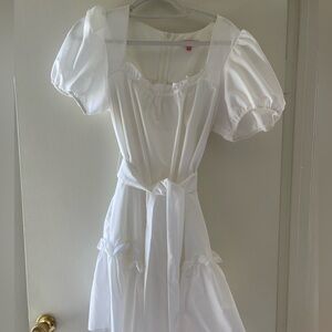 LDT Bloomingdale’s white dress